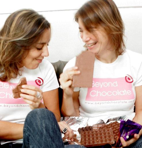 Sophie & Audrey Boss Founders of Beyond Chocolate
